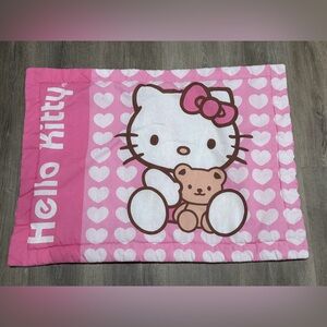 Sanrio Hello Kitty Pink Pillow Cover 27” by 20” from 2012